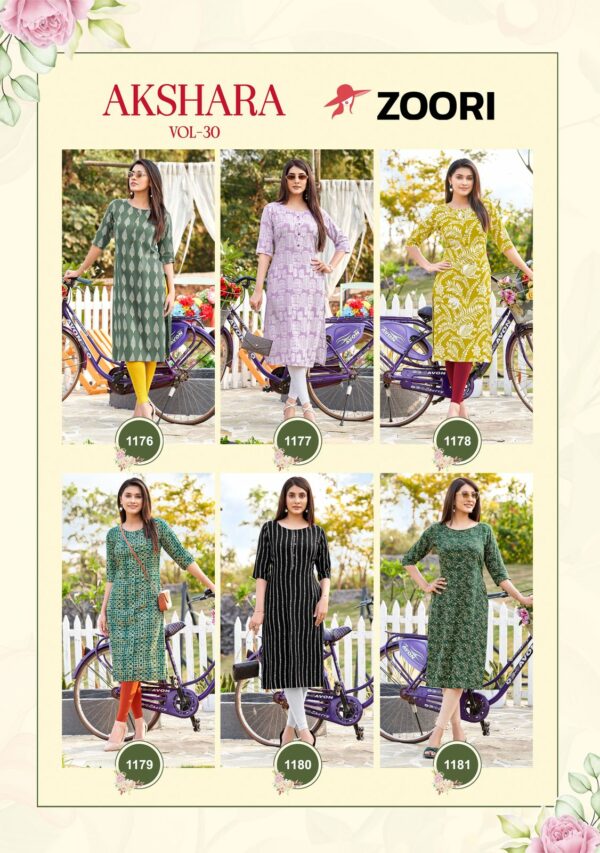 ZOORI AKSHARA VOL 30 RAYON EMBROIDERY KURTI 3.jpg