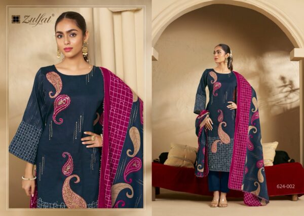 ZULFAT DESIGNER SANGINI VOL 5 JAM COTTON SUITS 6.jpg