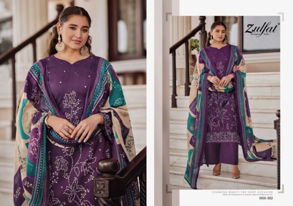 ZULFAT DESIGNER SHANAYA PURE COTTON SUITS CATALOG 3.jpg