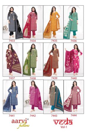 AARVI VEDA VOL 1 PURE COTTON PRINTED SUITS SUPPLIER 1.jpg