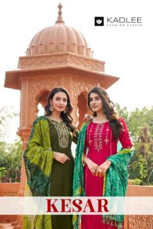 KADLEE KESAR VISCOSE EMBROIDERY READYMADE KURTI 2.jpg