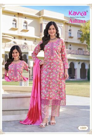 KAVYA AAHANA VOL 1 EMBROIDERY KURTI CATALOGUE 1.jpg