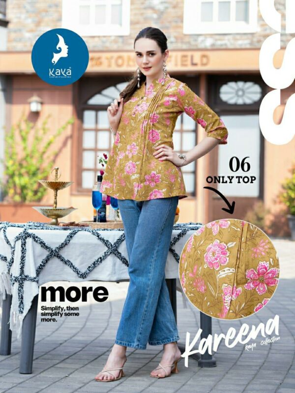 KAYA KURTI KAREENA COTTON PRINTED SHORT KURTI 7.jpg