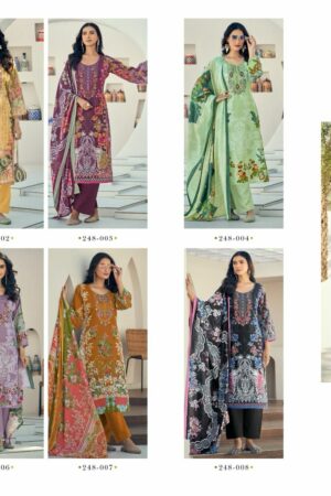 Home Rehmat Boutique Buy Ethnic Suits Online for Weddings KESAR NAIRA VOL 101 PURE COTTON PRINTED SUITS 2.jpg