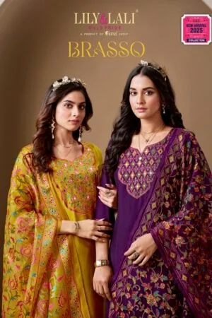 LILY LALI BRASSO ROMAN SILK READYMADE KURTI 1.jpg