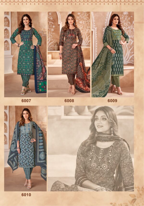 MAYUR CREATION AJARAKH VOL 6 READYMADE KURTIS 13.jpg