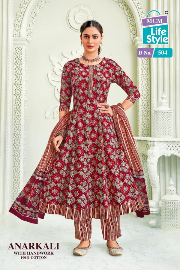 MCM ANARKALI VOL 5 COTTON PRINTED SUITS CATALOGUE 11.jpg