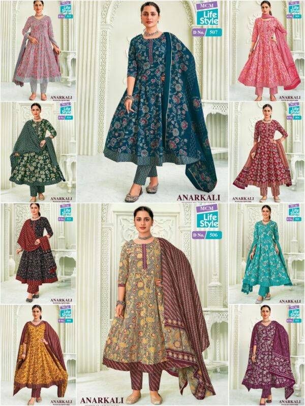 MCM ANARKALI VOL 5 COTTON PRINTED SUITS CATALOGUE 2.jpg