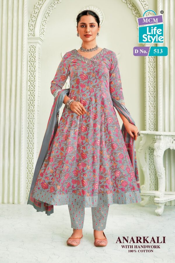 MCM ANARKALI VOL 5 COTTON PRINTED SUITS CATALOGUE 4.jpg