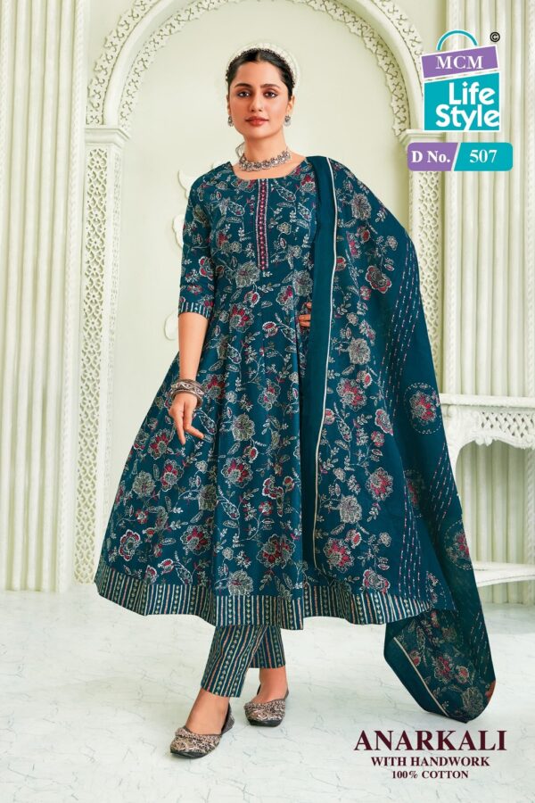 MCM ANARKALI VOL 5 COTTON PRINTED SUITS CATALOGUE 8.jpg