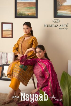 MUMTAZ ARTS NAYAAB VOL 7 VISCOSE MUSLIN SUITS 4.jpg