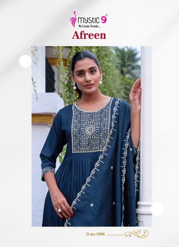 MYSTIC 9 AFREEN VOL 1 VISCOSE EMBROIDERY KURTI 11.jpg