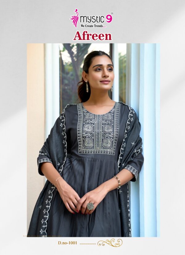 MYSTIC 9 AFREEN VOL 1 VISCOSE EMBROIDERY KURTI 6.jpg