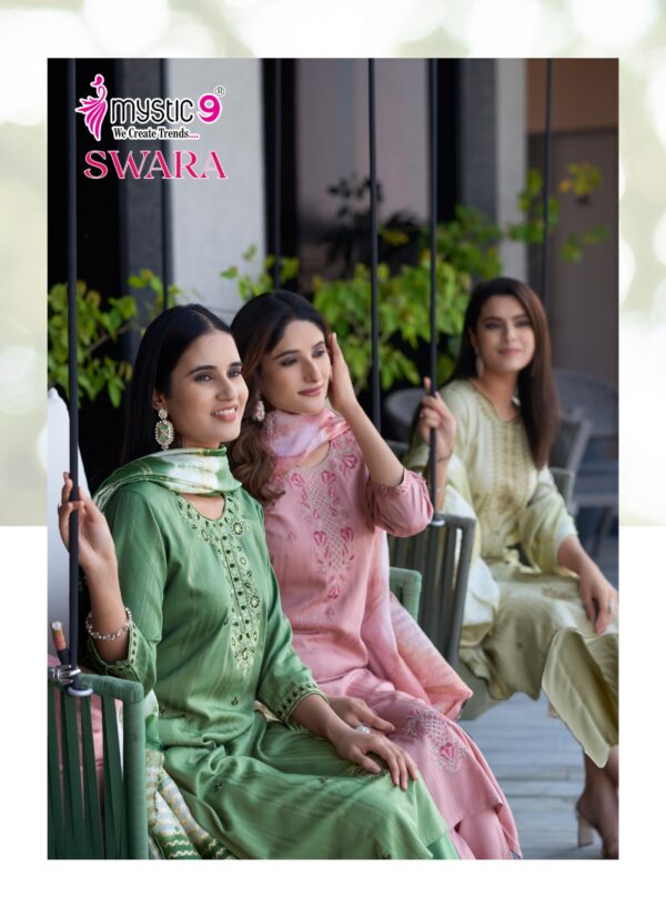 MYSTIC 9 SWARA VOL 2 RAYON NECK EMBROIDERY KURTI 1.jpg