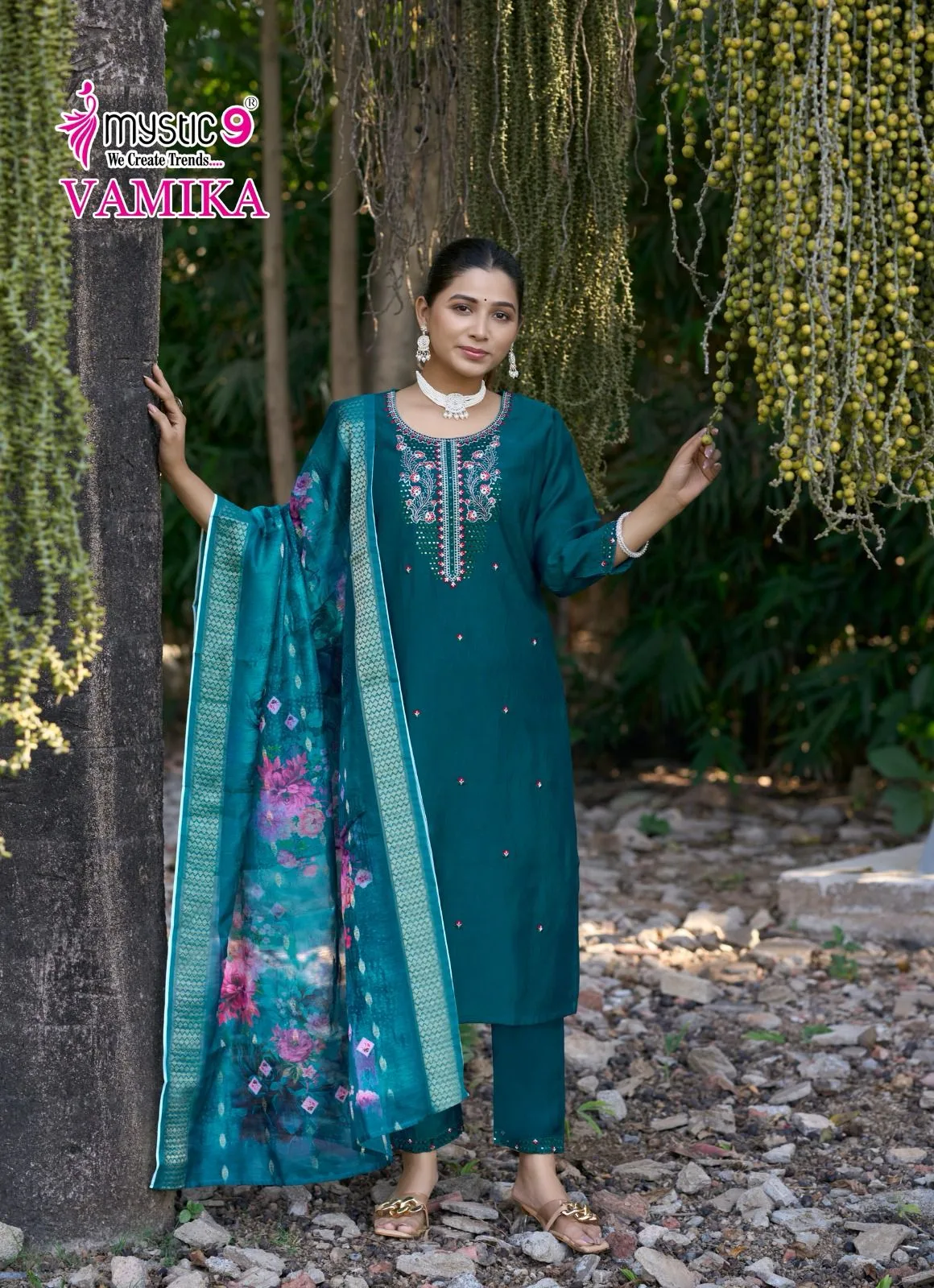 MYSTIC 9 VAMIKA VOL 1 PREMIUM SILK READYMADE KURTI 3.jpg
