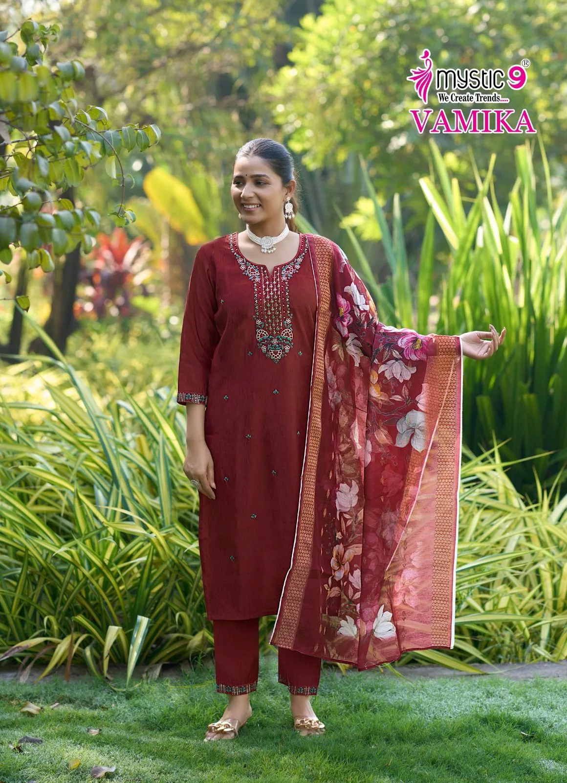 MYSTIC 9 VAMIKA VOL 1 PREMIUM SILK READYMADE KURTI 4.jpg