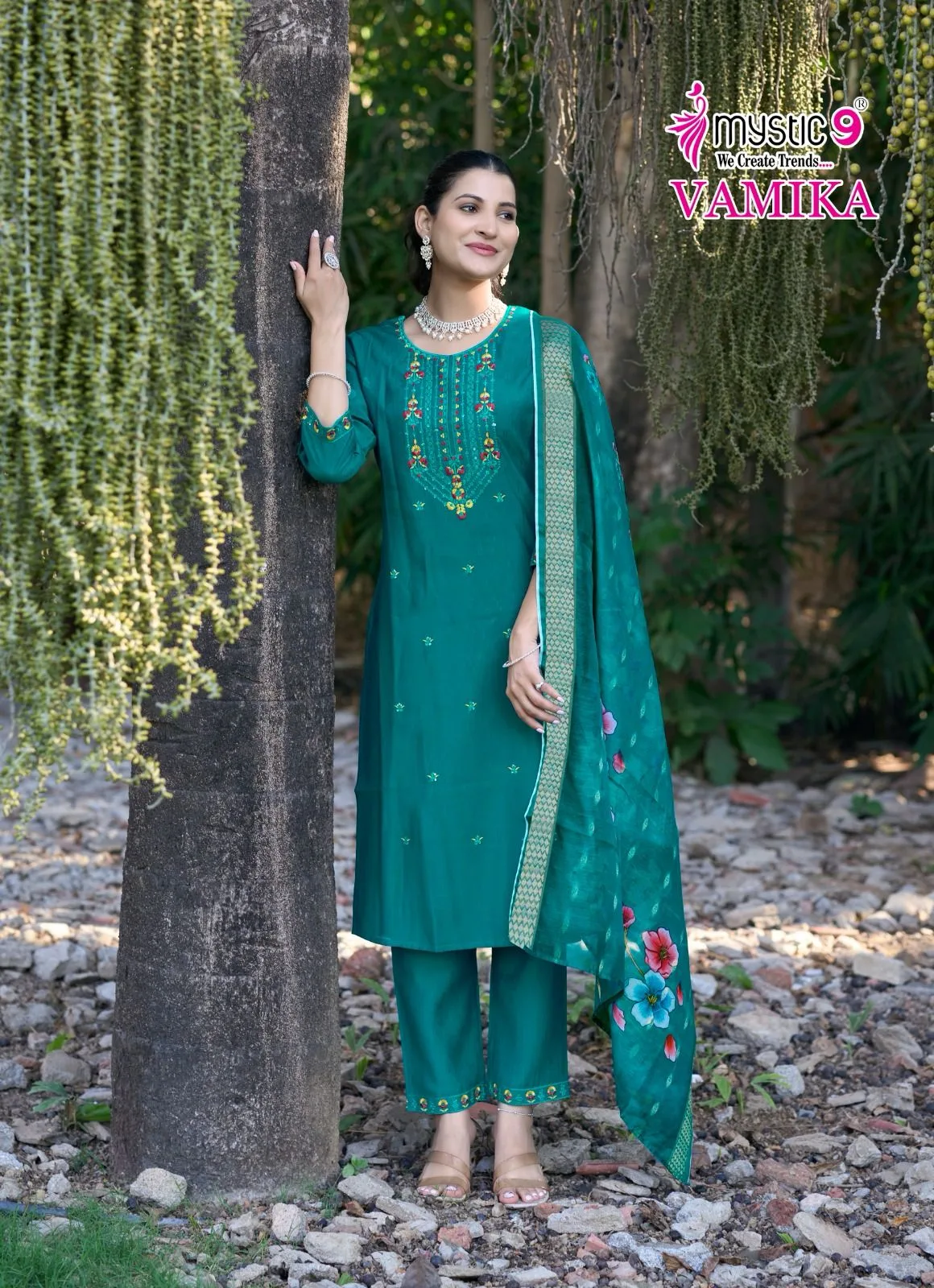 MYSTIC 9 VAMIKA VOL 1 PREMIUM SILK READYMADE KURTI 7.jpg