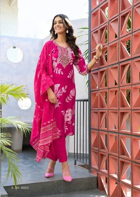 OSSM MUSKAN VOL 8 CHANDERI PRINTED KURTI 3.jpg
