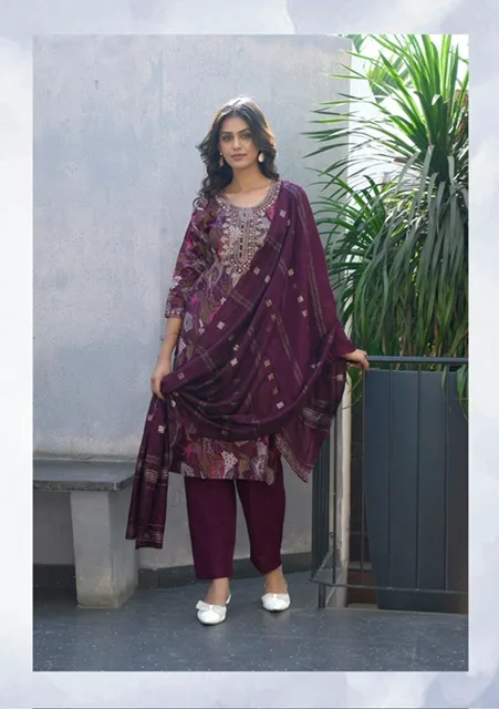 OSSM MUSKAN VOL 8 CHANDERI PRINTED KURTI 4.jpg