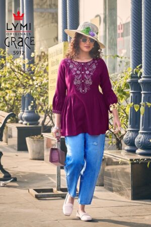 RANGOON GRACE VISCOSE SHORT KURTI SUPPLIER 1.jpg