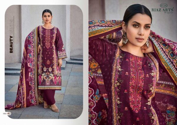 RIAZ ARTS MAHJABEEN PURE LAWN PRINTED SUITS LATEST 2025 Rehmat Boutique RIAZ ARTS MAHJABEEN PURE LAWN PRINTED SUITS RIAZ ARTS MAHJABEEN PURE LAWN PRINTED SUITS 4.jpg
