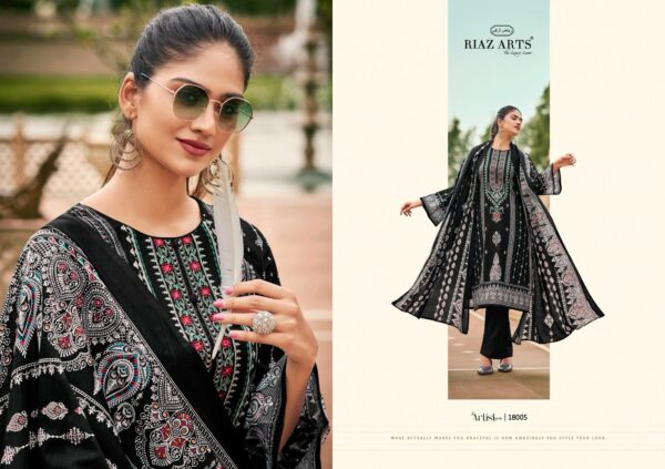 RIAZ ARTS THE ARTIST VOL 5 PURE LAWN SUITS SUPPLIER 11.jpg