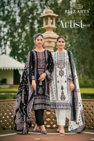 RIAZ ARTS THE ARTIST VOL 5 PURE LAWN SUITS SUPPLIER 5.jpg