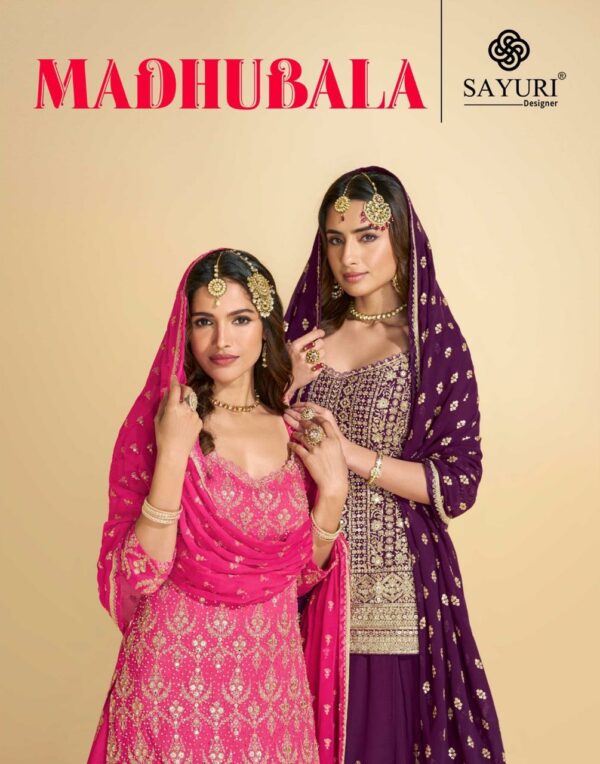 SAYURI DESIGNER MADHUBALA REAL GEORGETTE SUITS 6.jpg