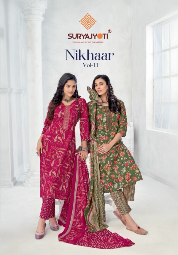 SURYAJYOTI NIKHAAR VOL 11 READYMADE KURTIS 14.jpg