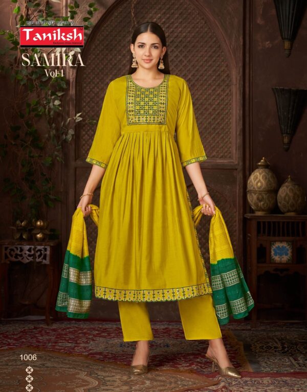 TANIKSH SAMIRA VOL 1 ROMAN EMBROIDERY KURTI 4.jpg