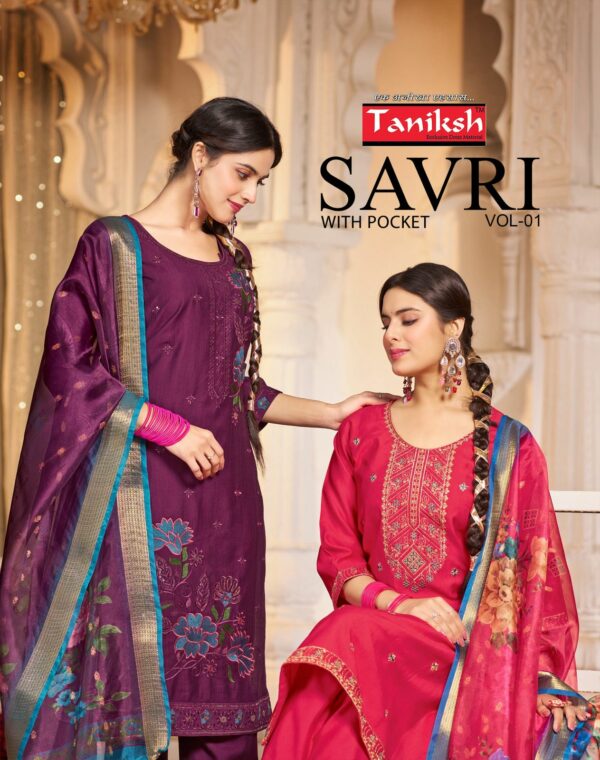 TANIKSH SAVRI VOL 1 VERTICAL EMBROIDERY KURTI 6.jpg