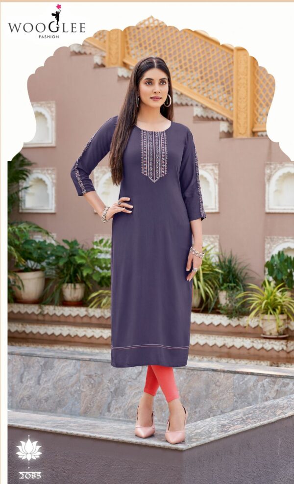 WOOGLEE BARBELLA VOL 13 HEAVY RAYON KURTIS 7.jpg