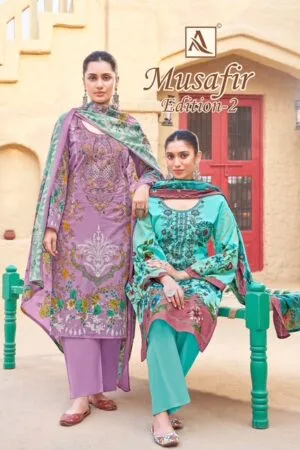 ALOK SUIT MUSAFIR VOL 2 COTTON EMBROIDERY SUITS 4.jpg