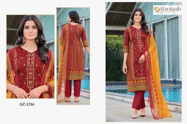 ALZOHAIB SAPPHIRE VOL 1 PURE COTTON PRINTED SUITS LATEST 2025 Rehmat Boutique ALZOHAIB SAPPHIRE VOL 1 PURE COTTON PRINTED SUITS ALZOHAIB SAPPHIRE VOL 1 PURE COTTON PRINTED SUITS 7.jpg