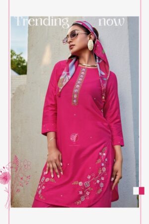 ANJU FABRICS FUSION VOL 5 DESIGNER KURTI WITH SCARF 3.jpg