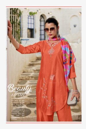 ANJU FABRICS FUSION VOL 5 DESIGNER KURTI WITH SCARF 9.jpg