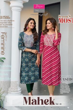 Home Rehmat Boutique Buy Ethnic Suits Online for Weddings DIYA TRENDS MAHEK VOL 1 RAYON PRINTED KURTI 10.jpg