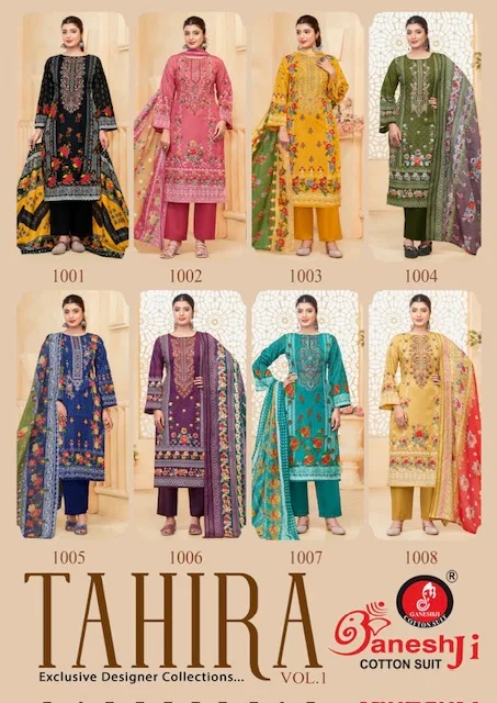GANESH JI TAHIRA VOL 1 PURE COTTON PRINTED SUITS 3.jpg