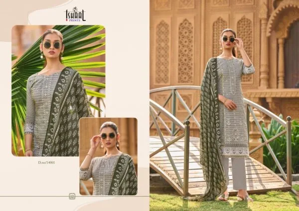 ISHAAL PRINTS EMBROIDERED VOL 14 COTTON SUITS 11.jpg