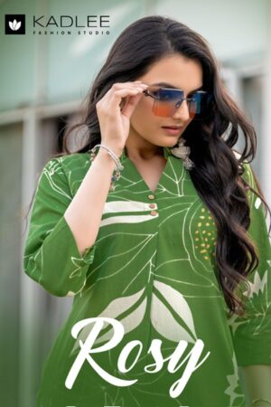 KADLEE ROSY RAYON PRINT CO ORD SET CATALOGUE LATEST 2025