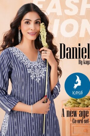 Home Rehmat Boutique Buy Ethnic Suits Online for Weddings KAYA KURTI DANIEL DENIM CO ORD SET CATALOGUE 9.jpg