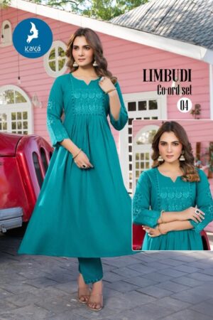 KAYA KURTI LIMBUDI COTTON CO ORD SET CATALOGUE 1.jpg