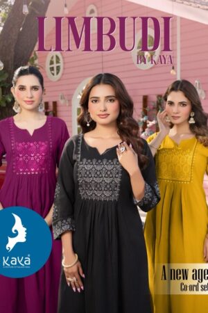 KAYA KURTI LIMBUDI COTTON CO ORD SET CATALOGUE 5.jpg