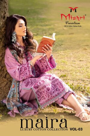 MISHRI CREATION MAIRA VOL 3 COTTON KARACHI SUITS 10.jpg