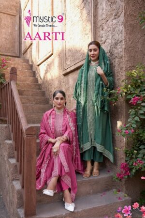 MYSTIC 9 AARTI VOL 1 EMBROIDERY KURTIS CATALOGUE 1.jpg