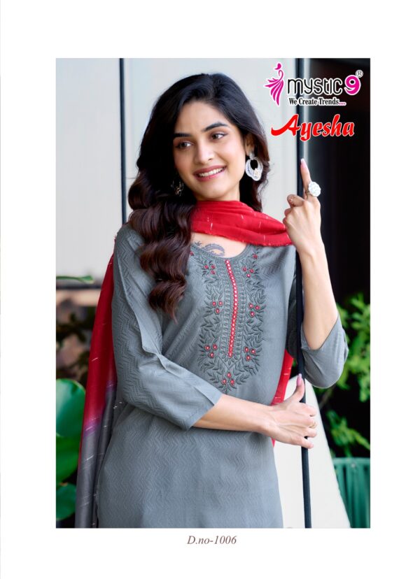 MYSTIC 9 AYESHA VOL 1 RAYON EMBROIDERY KURTI 8.jpg