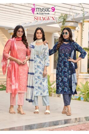 Home Rehmat Boutique Buy Ethnic Suits Online for Weddings MYSTIC 9 SHAGUN VOL 15 READYMADE KURTIS CATALOGUE 5.jpg