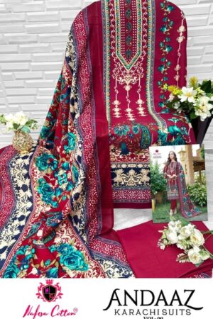 NAFISA COTTON ANDAAZ VOL 9 KARACHI SUITS CATALOGUE 1.jpg