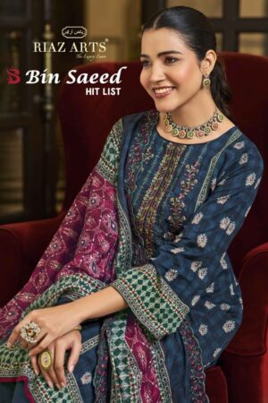RIAZ ARTS BIN SAEED HITLIST COTTON PRINTED SUITS 2.jpg