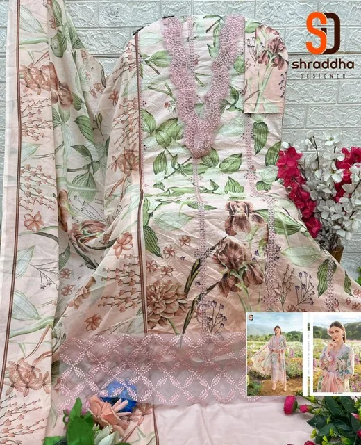 SHRADDHA DESIGNER MARIA B VOL 19 CHIKANKARI SUITS 3.jpg